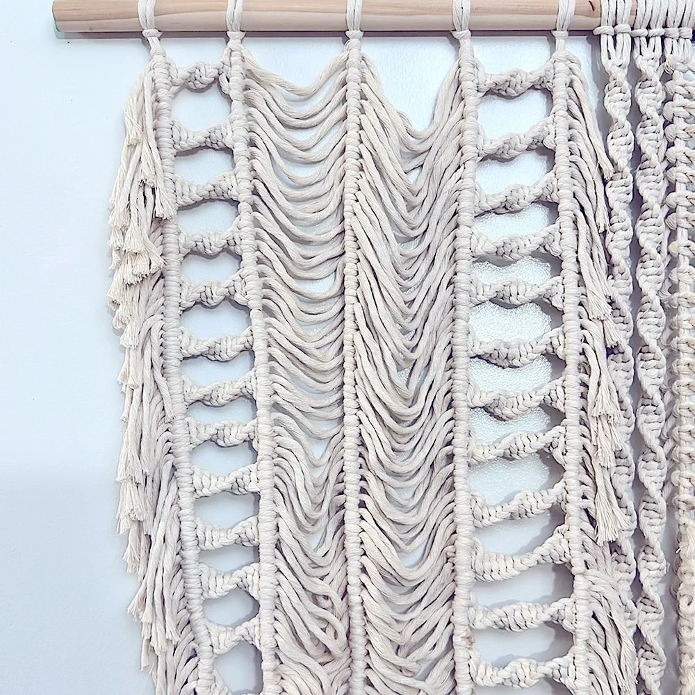 Soul Embellishments Bohemian Style HomeDecor Handwoven Macramé Tapestry Wall Art